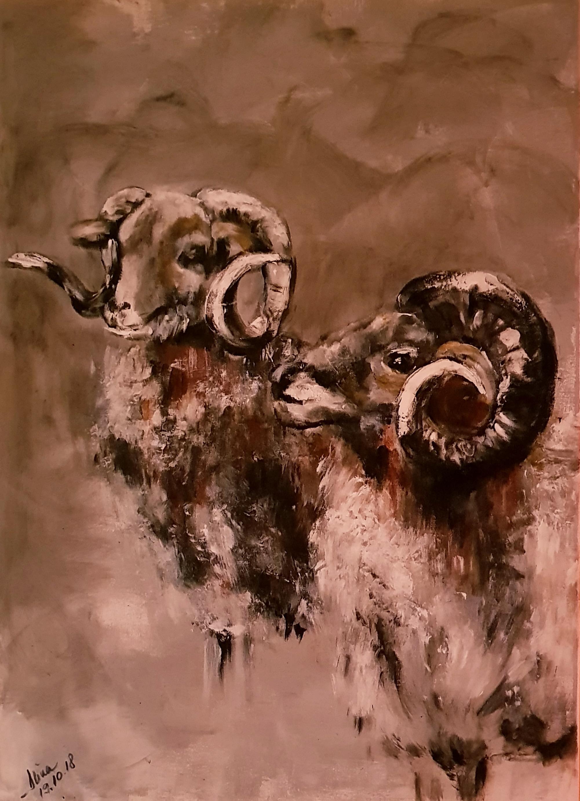 ArteDiAlina.com painting: Aries